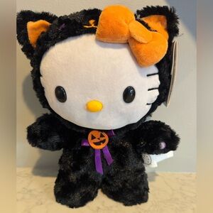 Hello Kitty Halloween Plush Dancing Toy - Black and Orange🎃🖤🧡